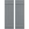 Ekena Millwork Americraft 5-Board, 2 Batten Exterior Real Wood Joined Board-n-Batten Shutters, ARW101BB518X32CHH, PR ARW101BB518X32CHH - alternate 1